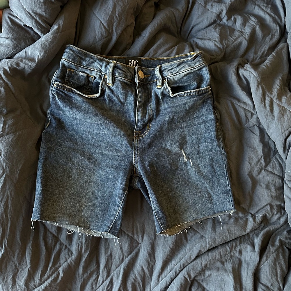 BDG denim shorts